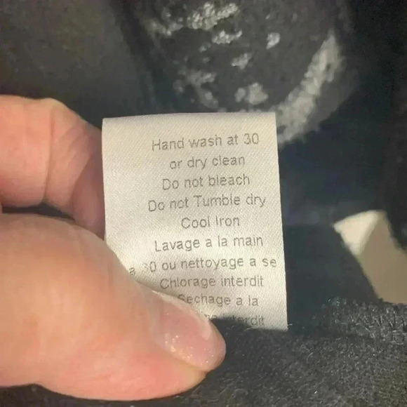 Ronen  Chen Black w Gray Soft Sweater Size 6 - Picture 7 of 8